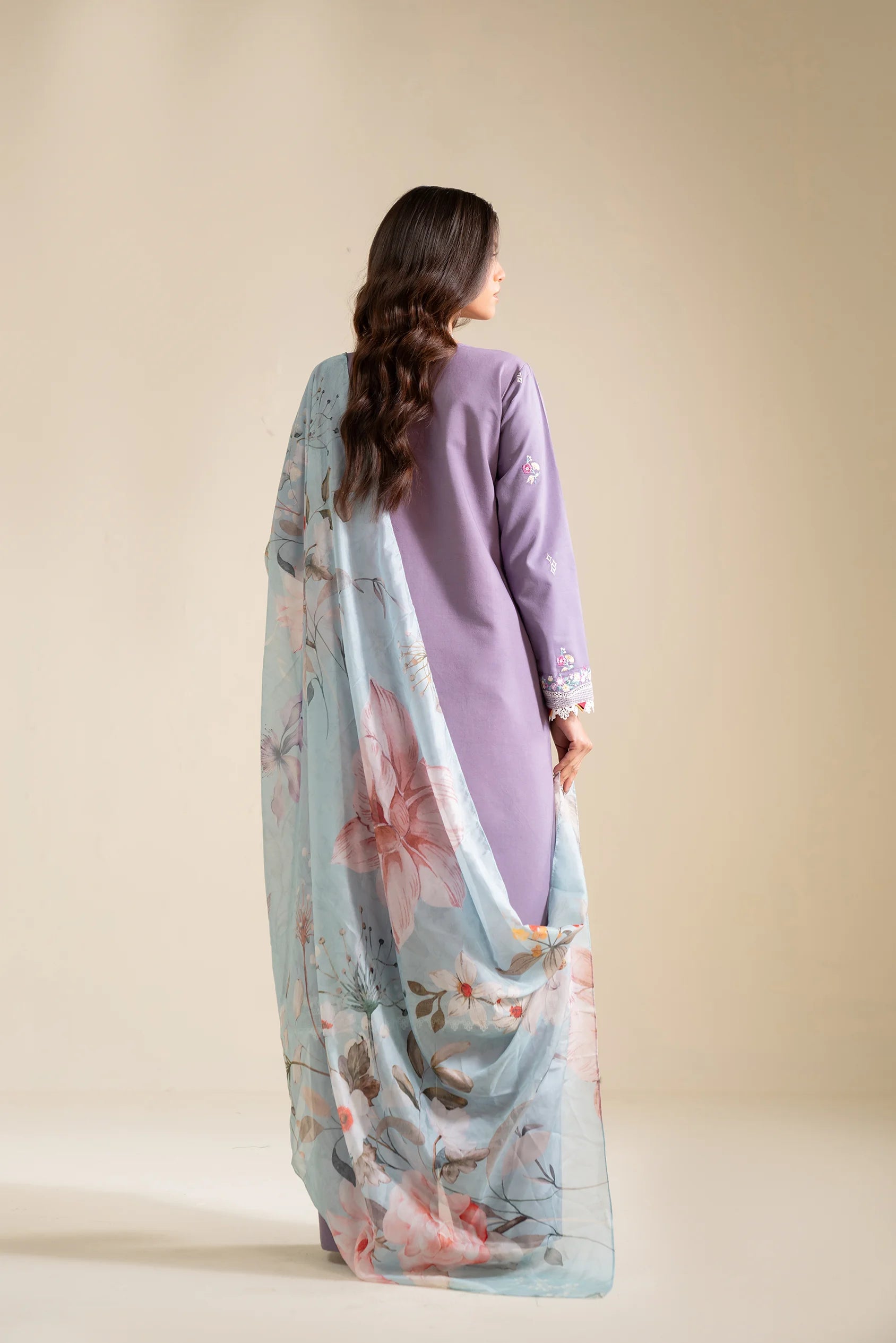2 Piece Embroidered Lawn Suit Pret SS - 25