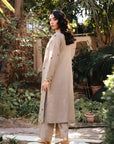 2 Piece Embroidered Khaddar Suit