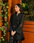 2 Piece Embroidered Khaddar Suit Pret Winter-24