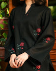 2 Piece Embroidered Khaddar Suit Pret Winter-24