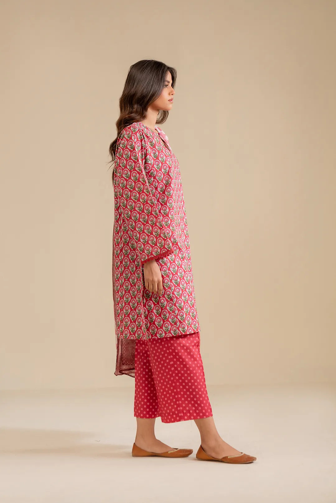 3 Piece Printed Lawn Suit Pret SS - 25