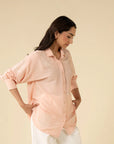 1 Piece Embroidered Georgette Shirt
