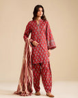 2 Piece Printed Lawn Suit Pret SS - 25