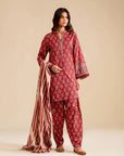2 Piece Printed Lawn Suit Pret SS - 25