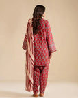 2 Piece Printed Lawn Suit Pret SS - 25