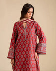 2 Piece Printed Lawn Suit Pret SS - 25