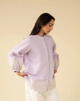 1 Piece Embroidered Cotton Shirt Pret SS - 25