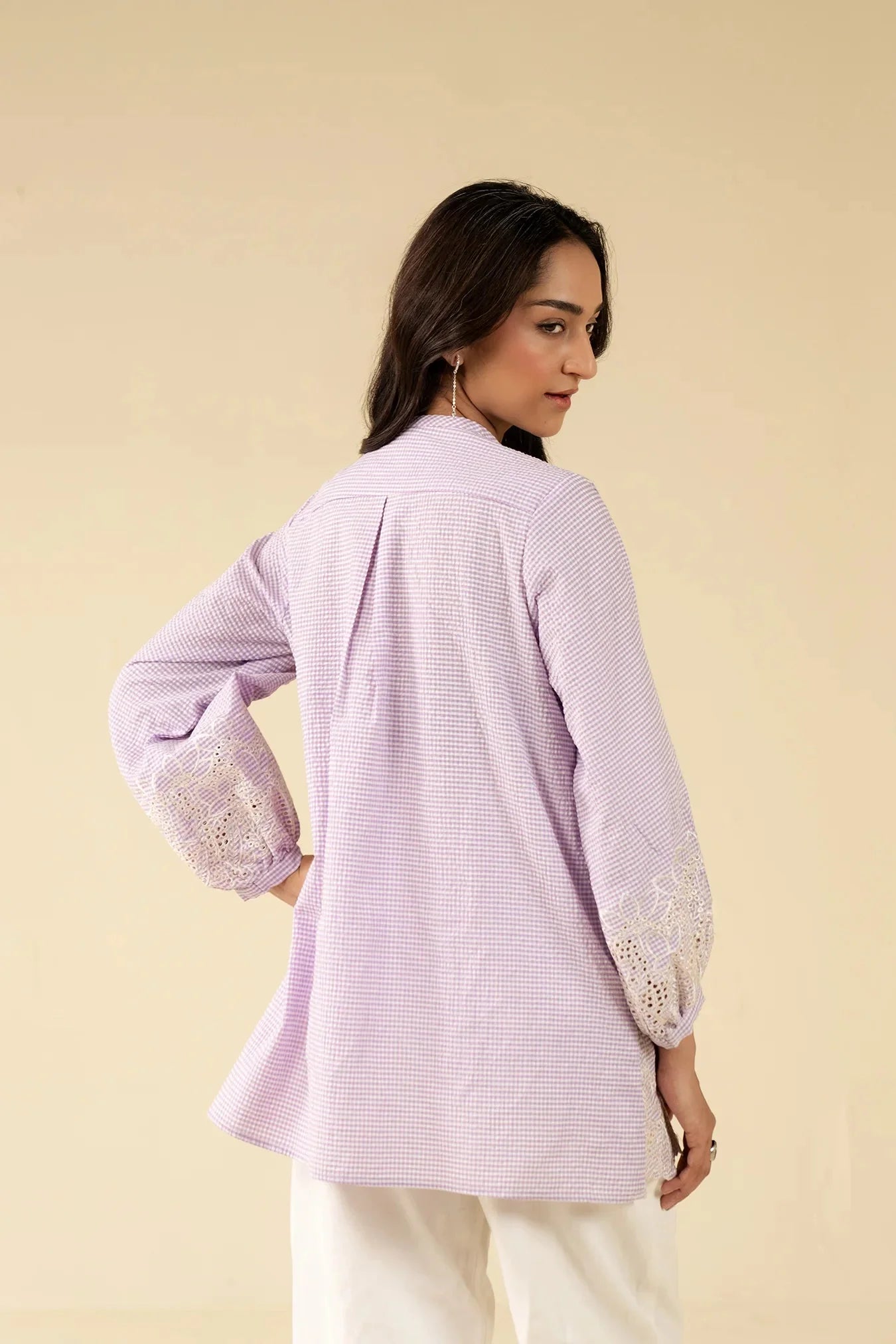 1 Piece Embroidered Cotton Shirt Pret SS - 25