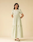1 Piece Embroidered Maxi Dress