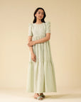 1 Piece Embroidered Maxi Dress