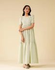 1 Piece Embroidered Maxi Dress Pret SS - 25
