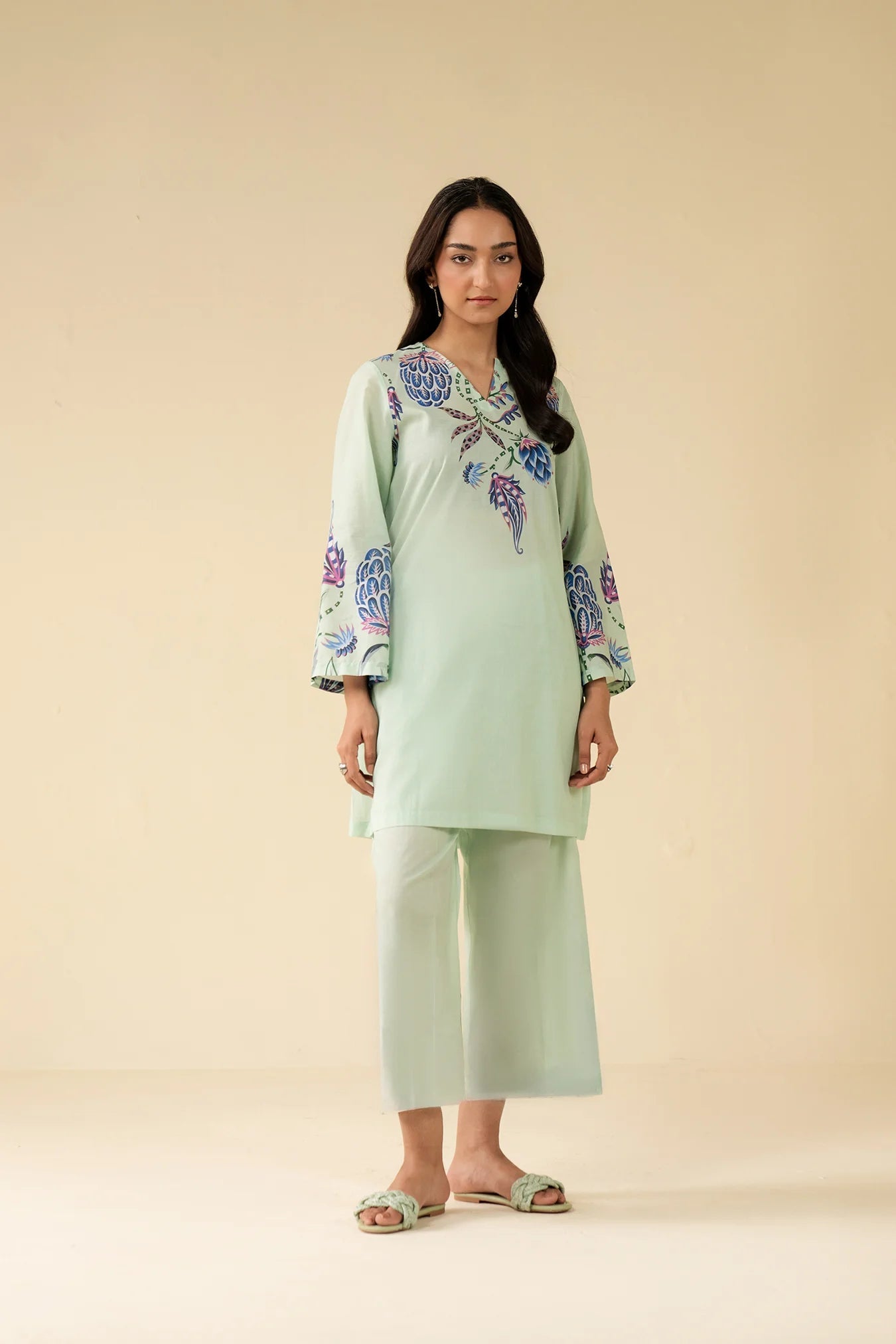 2 Piece Printed Lawn Suit Pret SS - 25