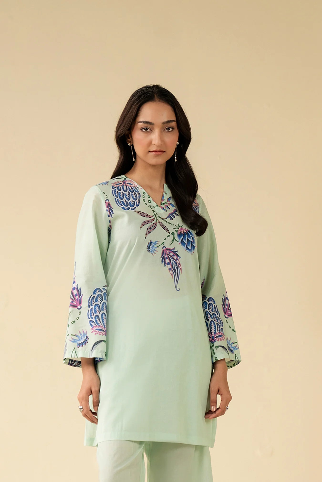 1 Piece Printed Lawn Shirt Pret SS - 25