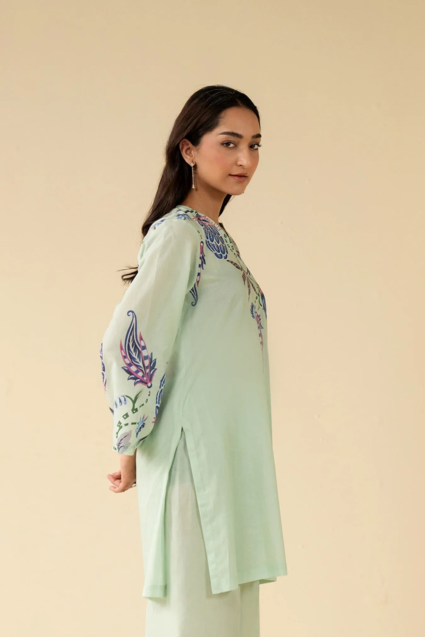 1 Piece Printed Lawn Shirt Pret SS - 25