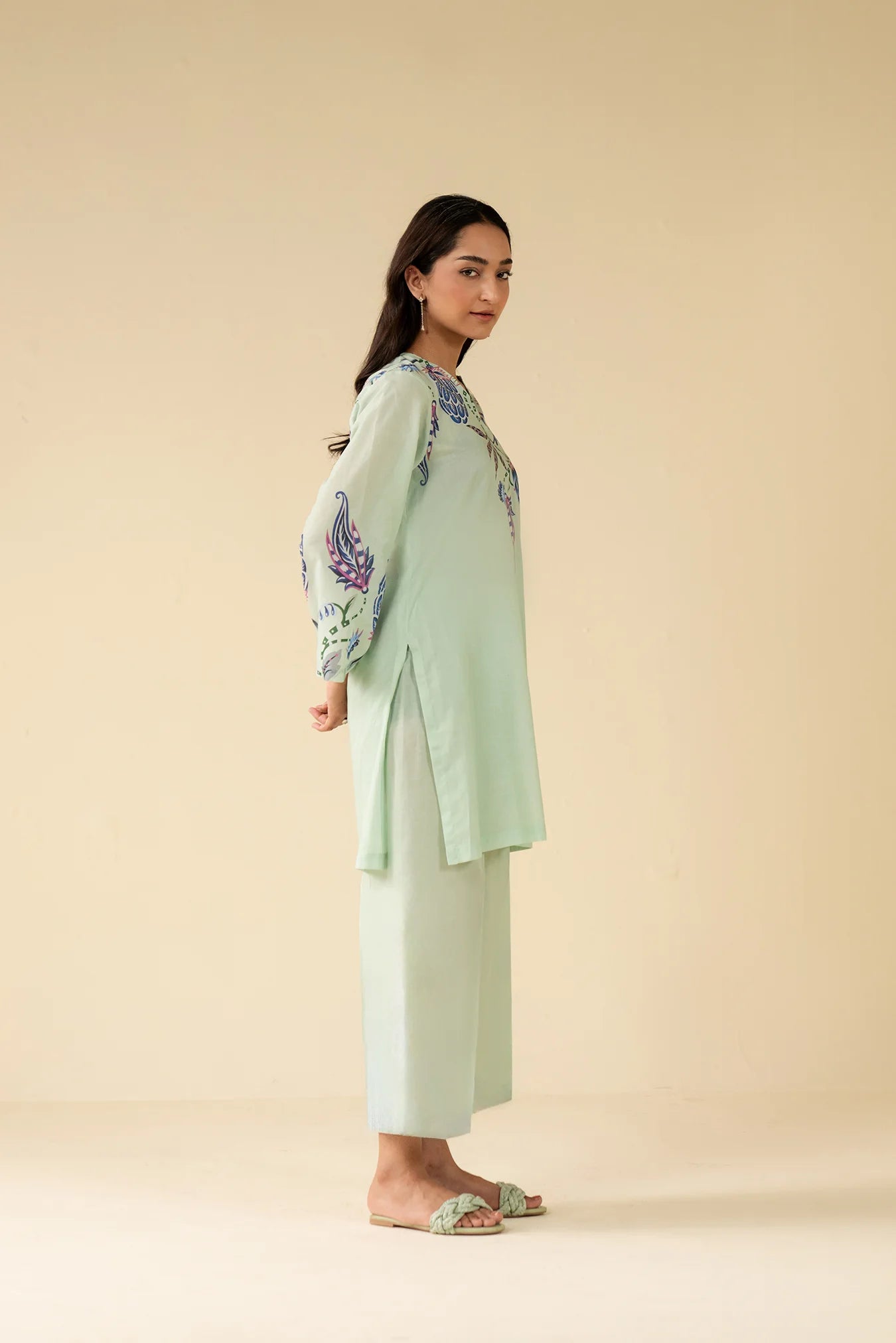 2 Piece Printed Lawn Suit Pret SS - 25