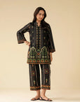 2 Piece Printed Lawn Co-Ord Set Pret SS - 25