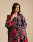 3 Piece Printed Lawn Suit Pret SS - 25