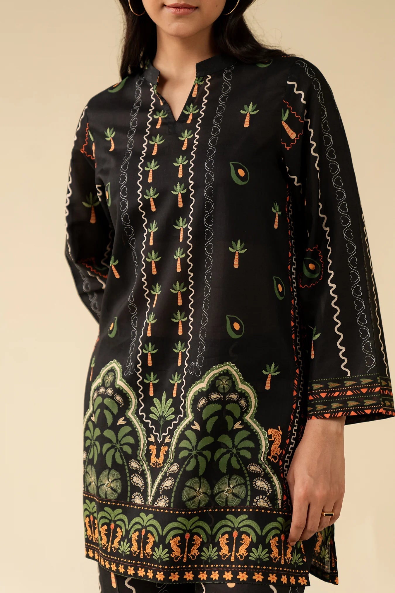 2 Piece Printed Lawn Co-Ord Set Pret SS - 25