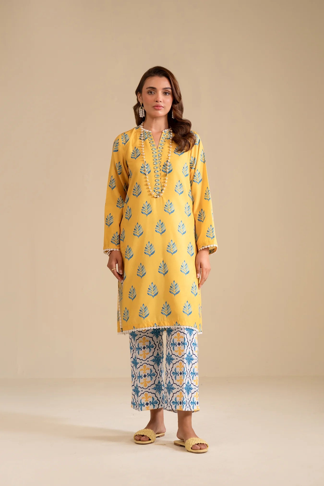 2 Piece Printed Lawn Suit Pret SS - 25