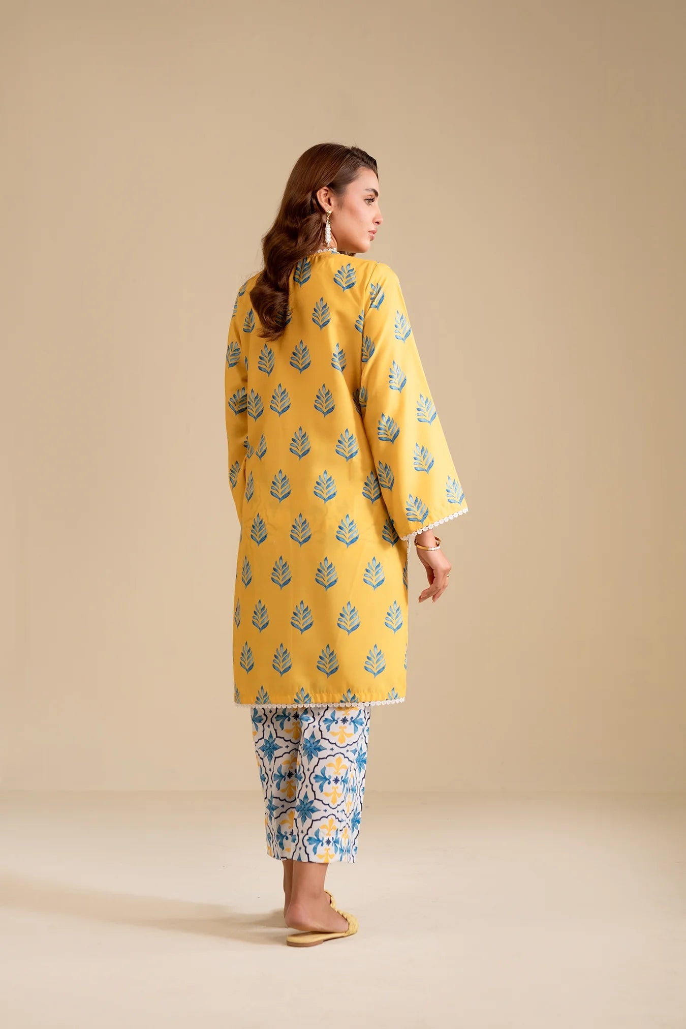 2 Piece Printed Lawn Suit Pret SS - 25