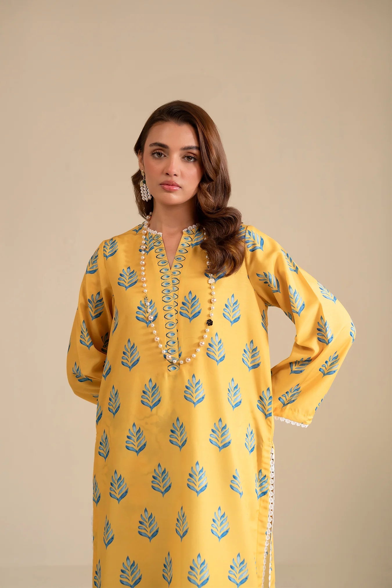 2 Piece Printed Lawn Suit Pret SS - 25
