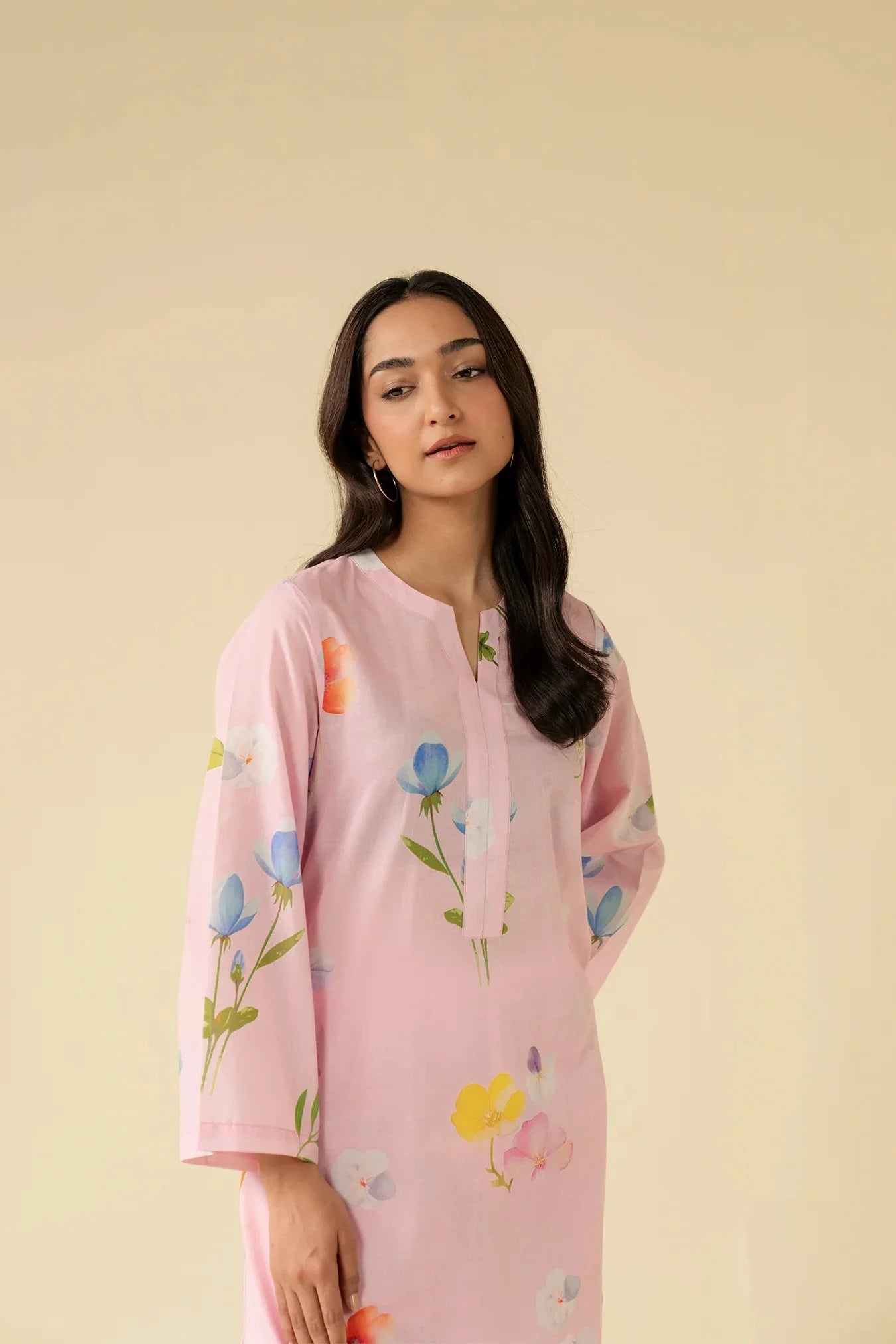 2 Piece Printed Lawn Suit Pret SS - 25