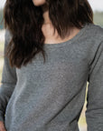 Grey Full Sleeve Top