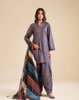 1 Piece Printed Lawn Shirt