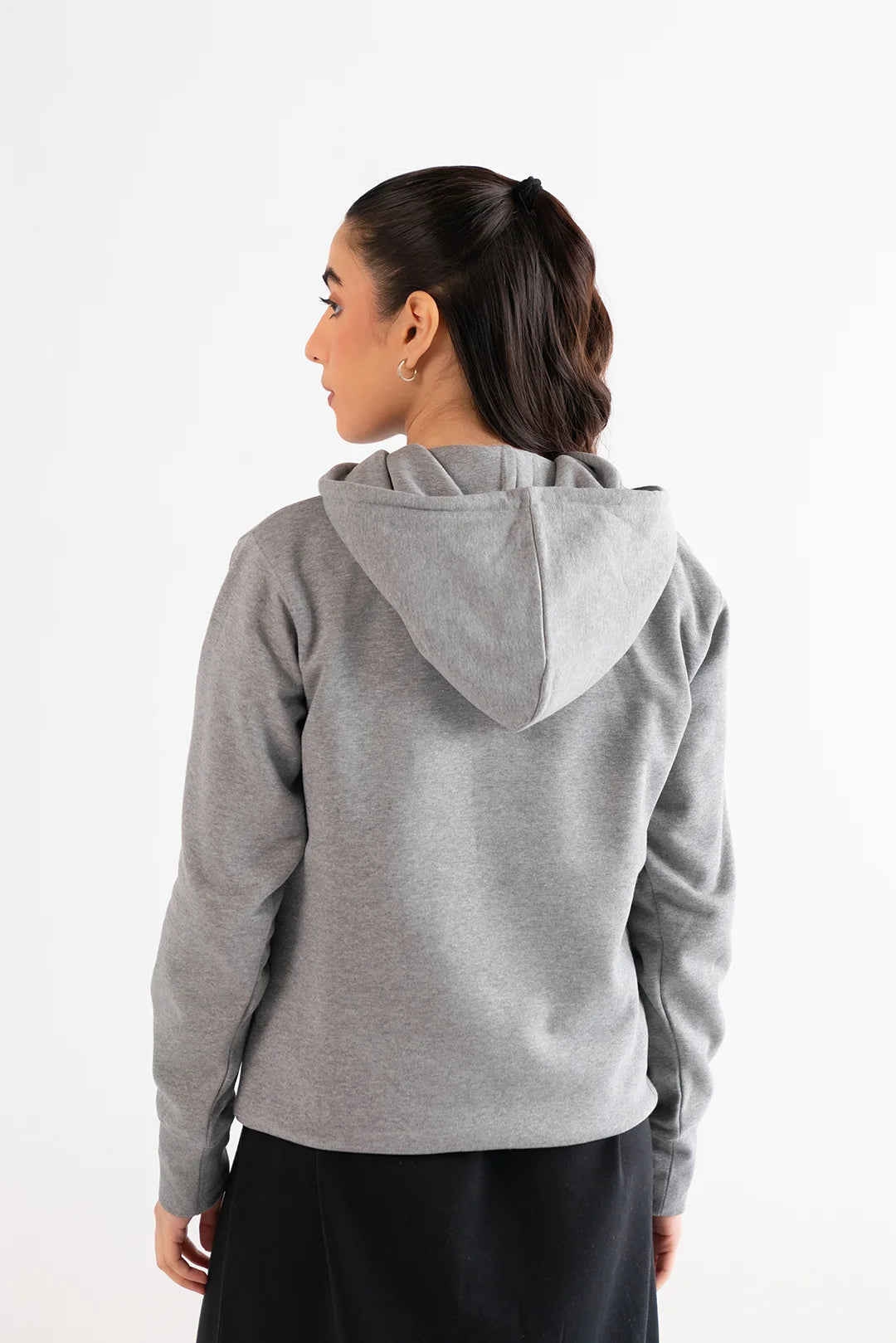 Basic Gray Hoodie Loungewear - 24