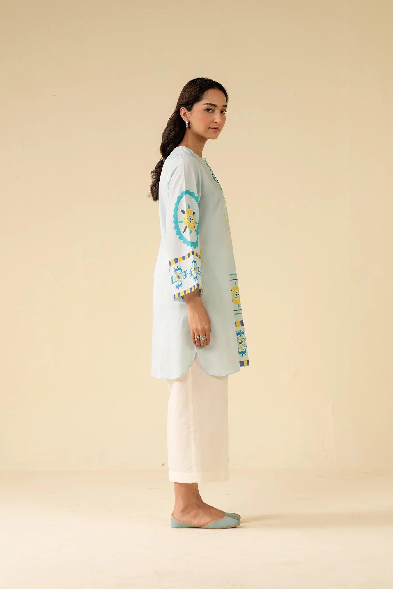 1 Piece Printed Lawn Shirt Pret SS - 25