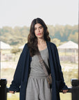 Navy Blue Carigan