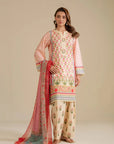 3 Piece Printed Lawn Suit Pret SS - 25