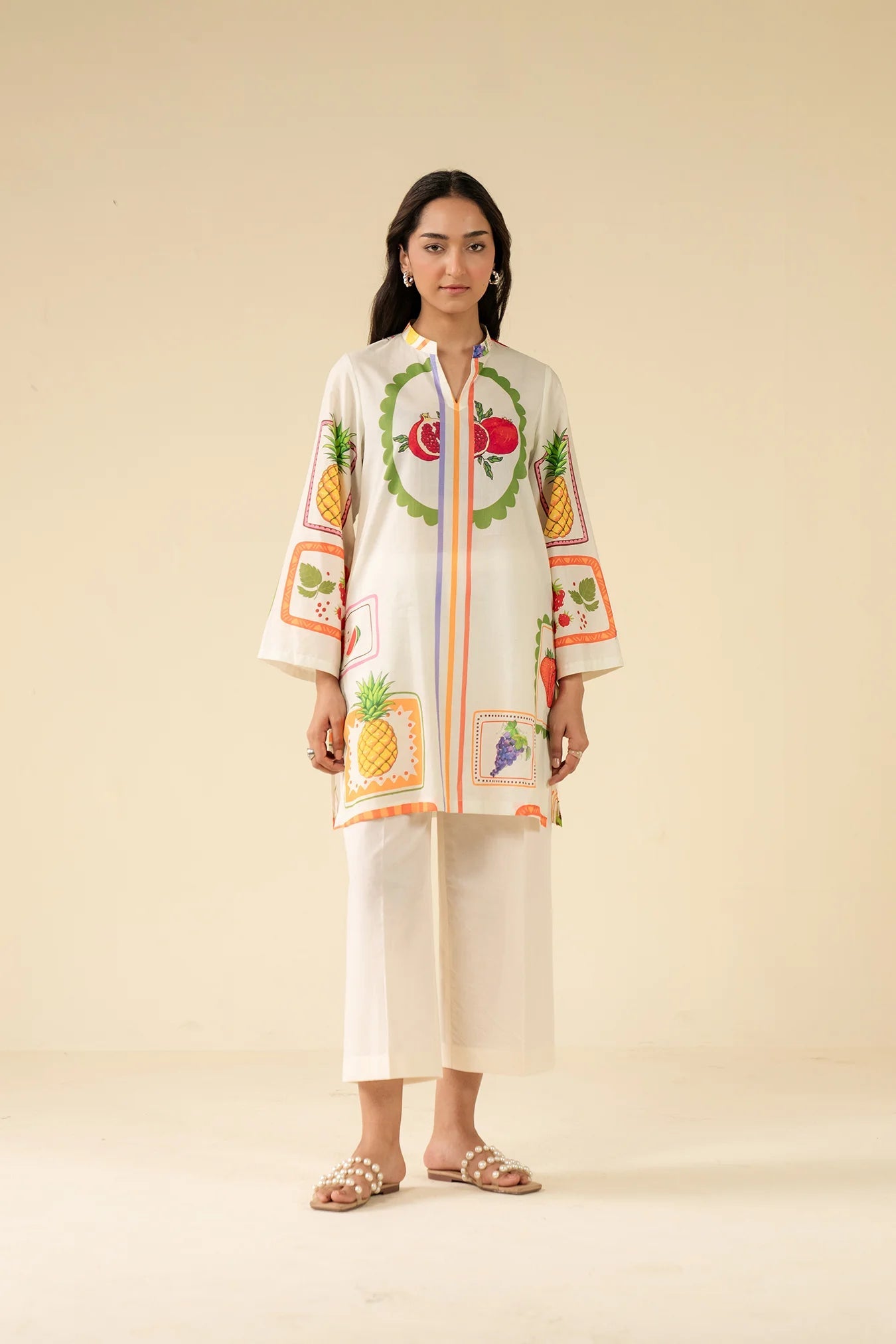 1 Piece Printed Lawn Suit Pret SS - 25