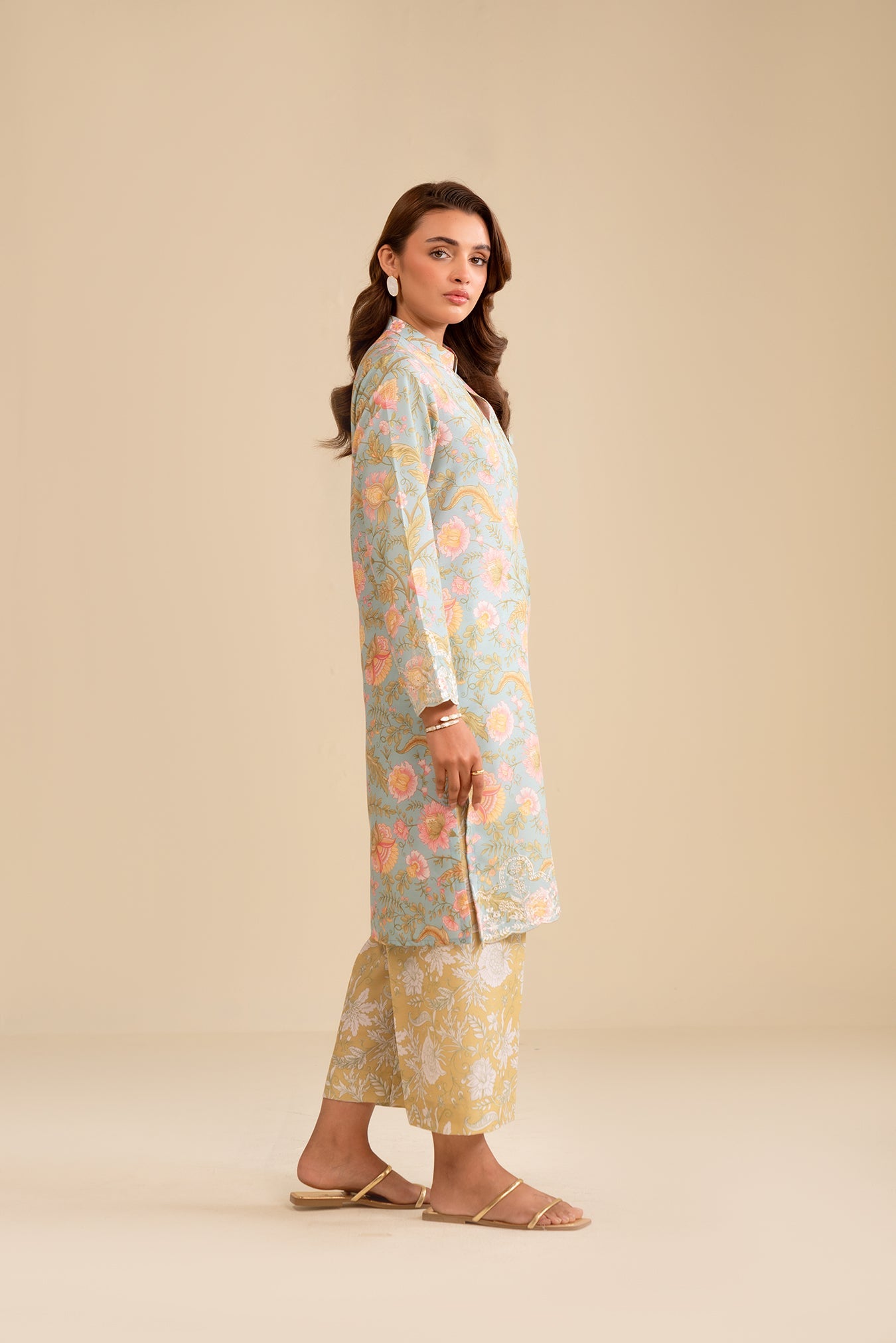 2 Piece Embroidered Lawn Suit Pret SS - 25