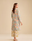 2 Piece Embroidered Lawn Suit Pret SS - 25