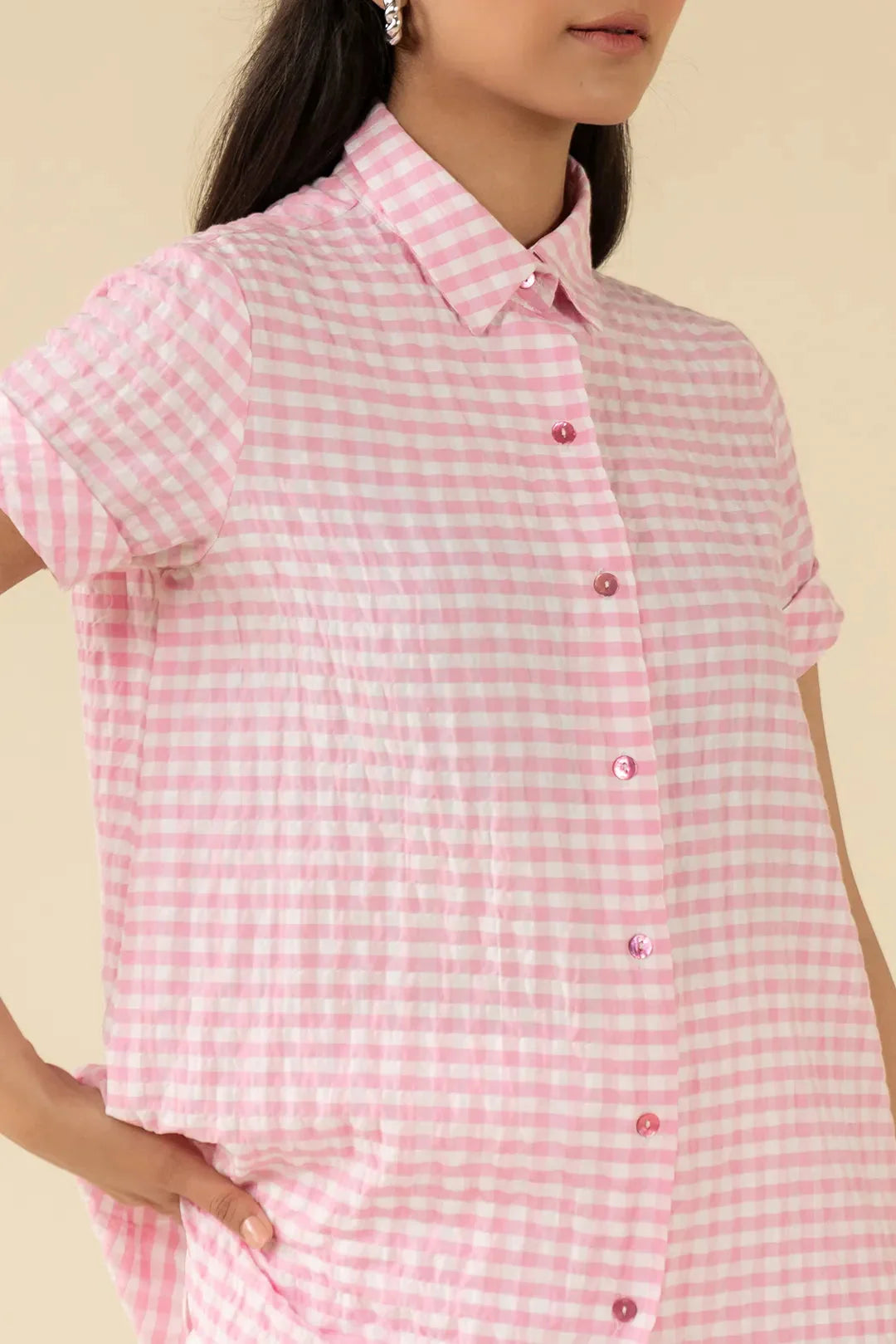 1 Piece Button Down Shirt Pret SS - 25