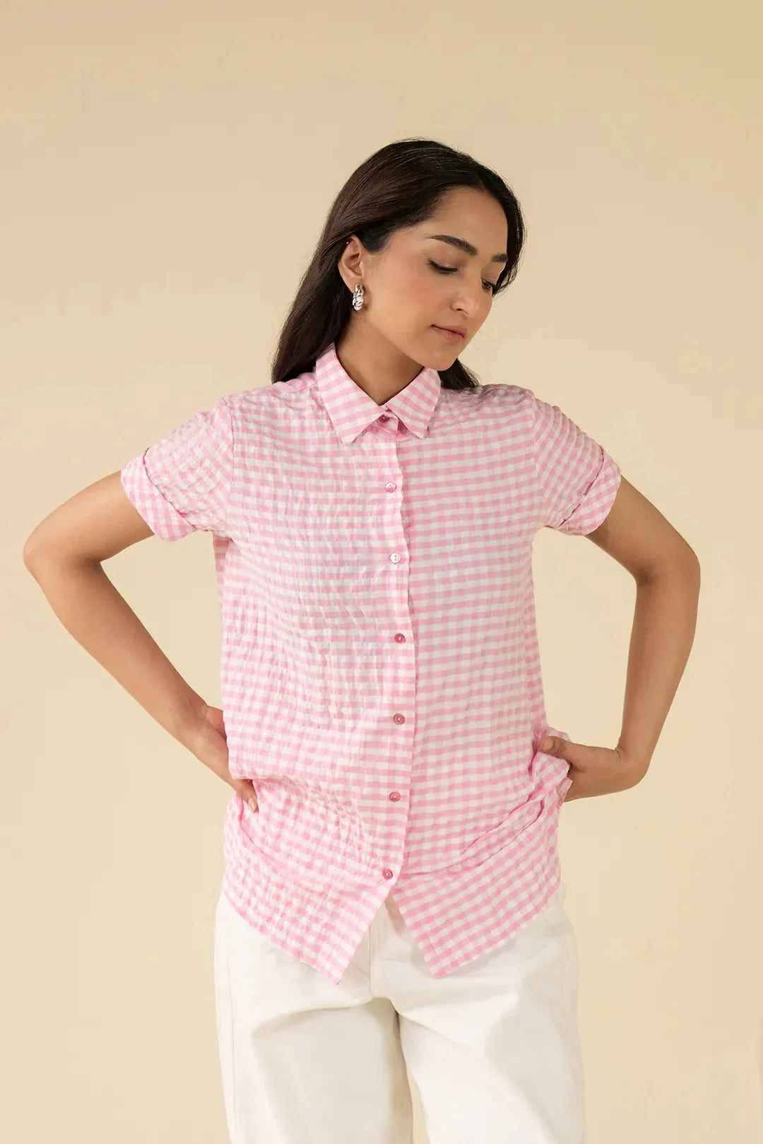 1 Piece Button Down Shirt Pret SS - 25