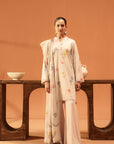 2 Piece Printed Linen Suit Unstitched Winter-24