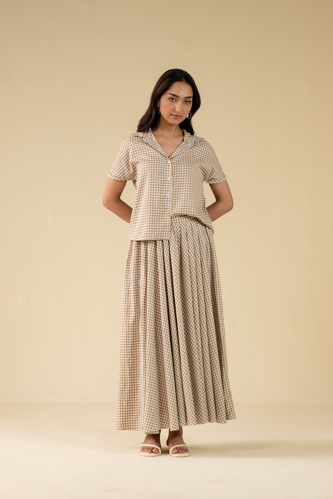2 Piece Printed Cotton Co-ord set Pret SS - 25