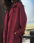 Maroon Long Coat