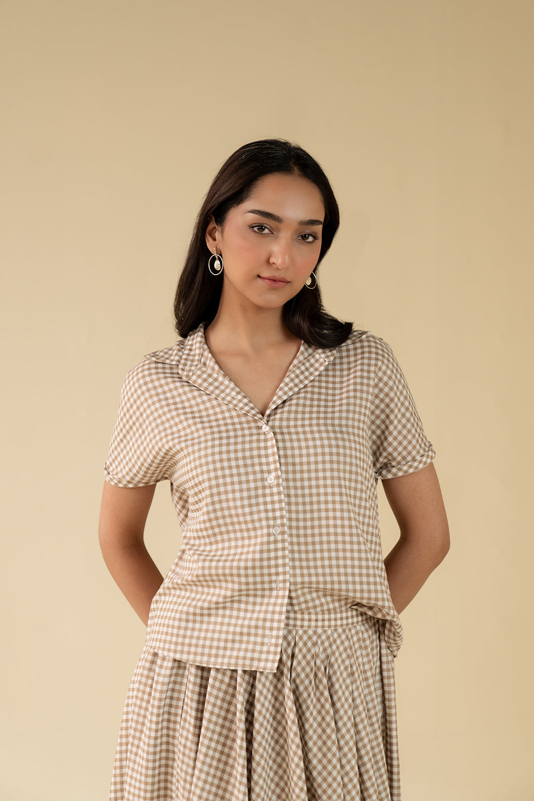 2 Piece Printed Cotton Co-ord set Pret SS - 25