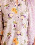 3 Piece Printed Lawn Suit Pret SS - 25