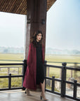 Maroon Long Coat