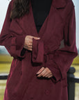 Maroon Long Coat