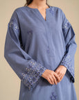 2 Piece Embroidered Lawn Suit Pret SS - 25