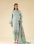 3 Piece Printed Lawn Suit Beena