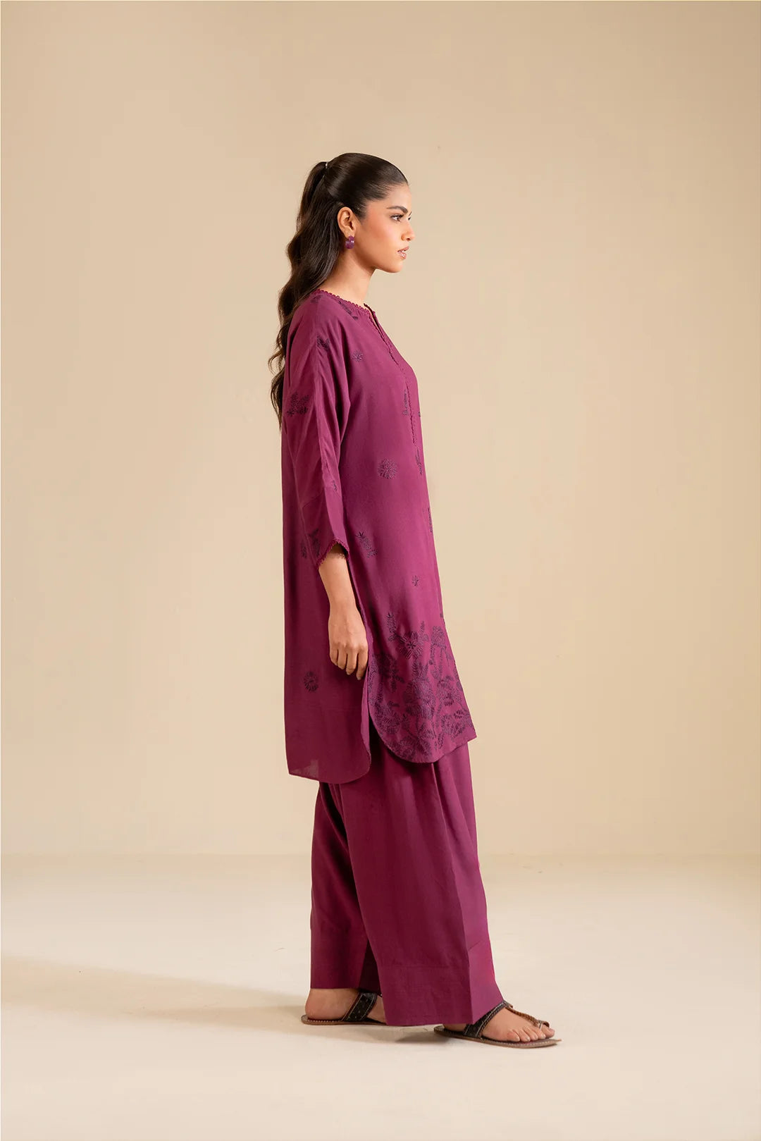 2 Piece Embroidered Lawn Suit Pret SS - 25