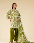 3 Piece Printed Lawn Suit Beena