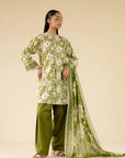 3 Piece Printed Lawn Suit Beena
