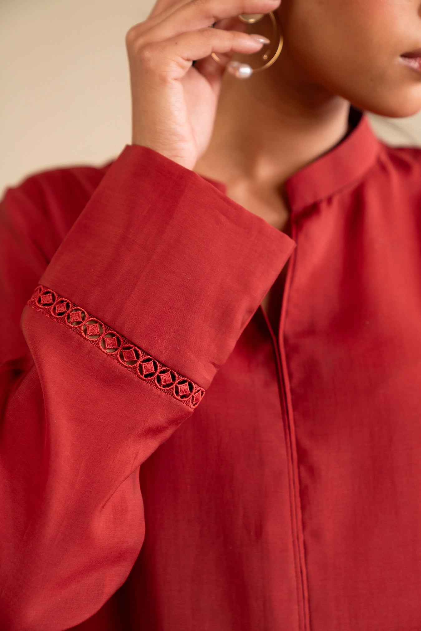 2 Piece Solid Viscose Suit Pret SS - 25